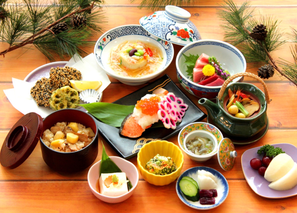 和食コースの一例